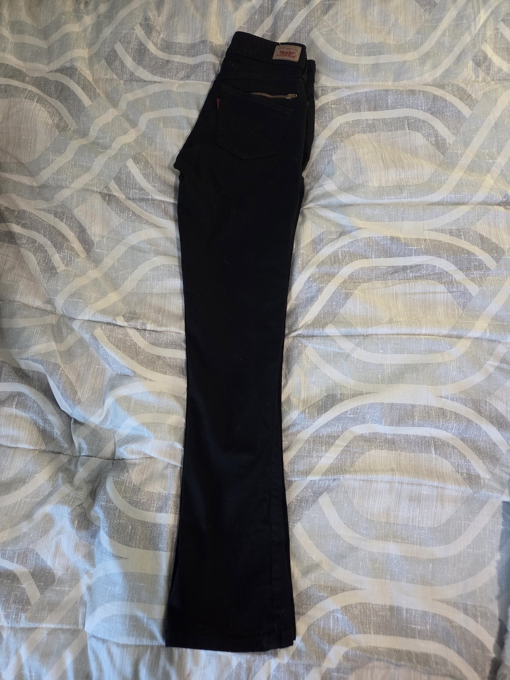 Levi's Black Denim Jeans with Leather Patch Label